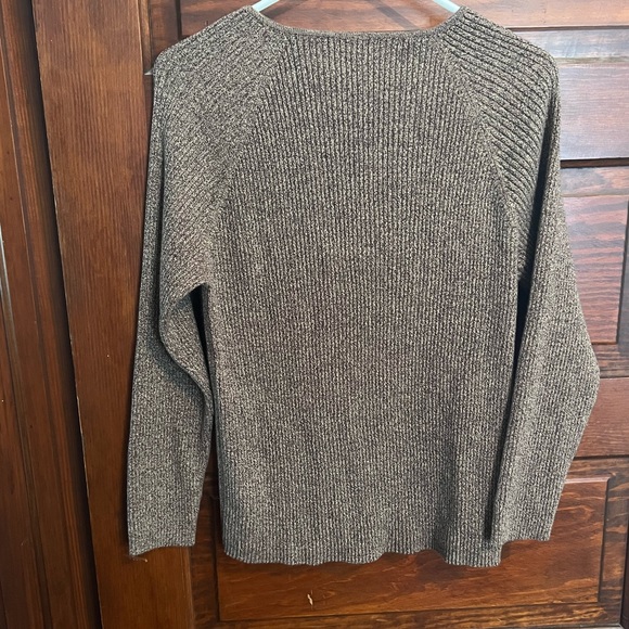 Reference Point V-neck Sweater XL brown - Picture 3 of 3